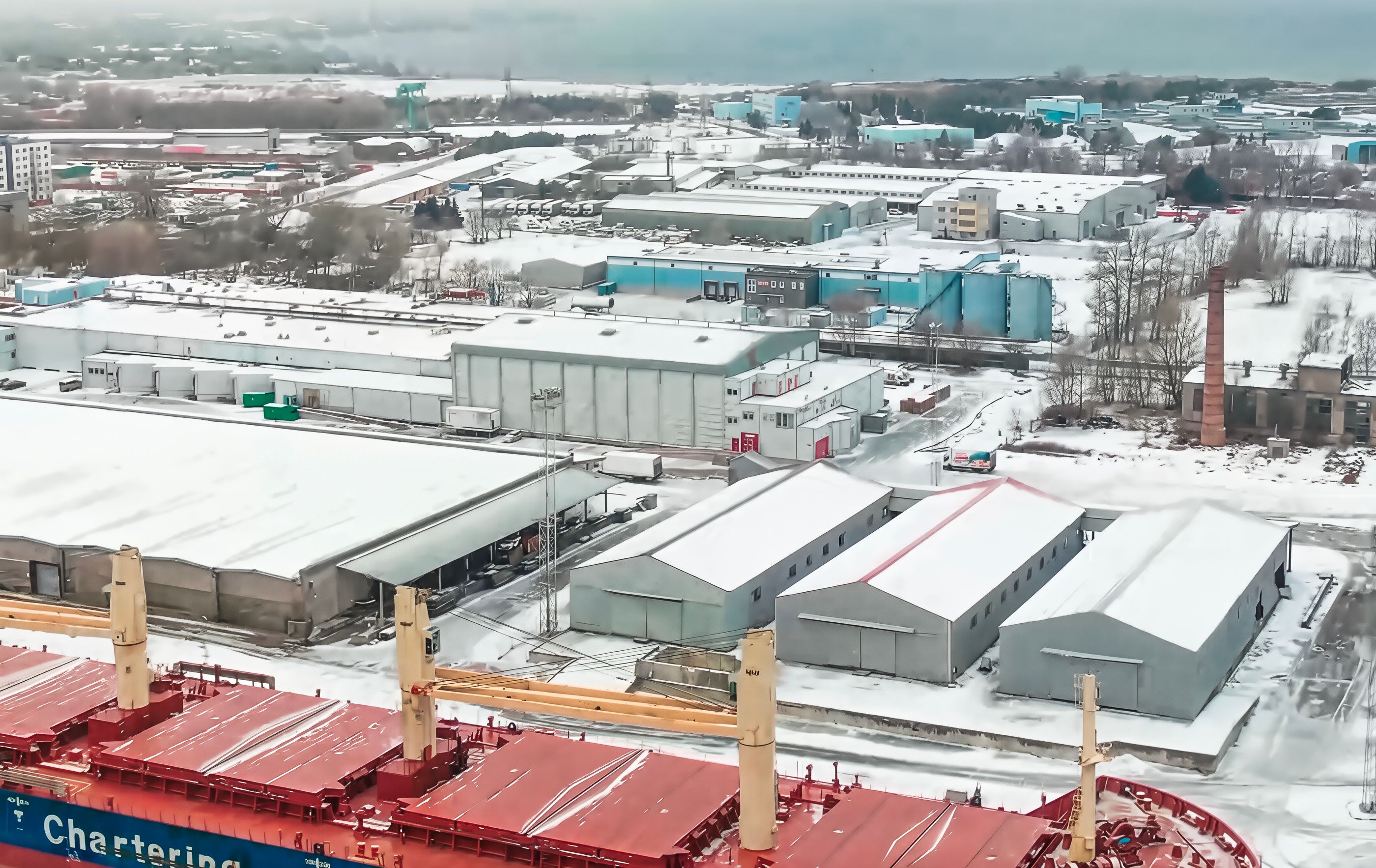 Терминал у причалов Таллинского порта